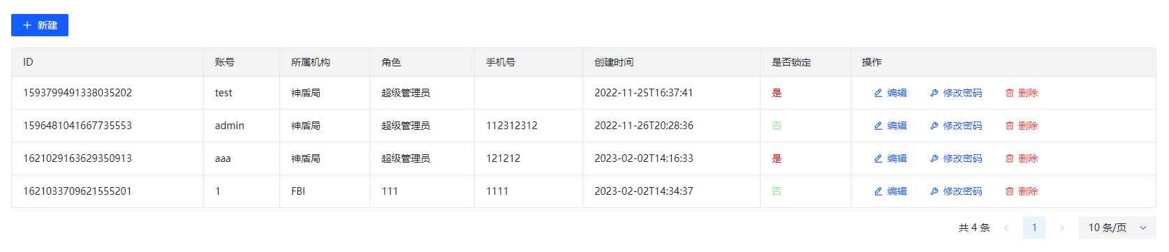 全部数据可看